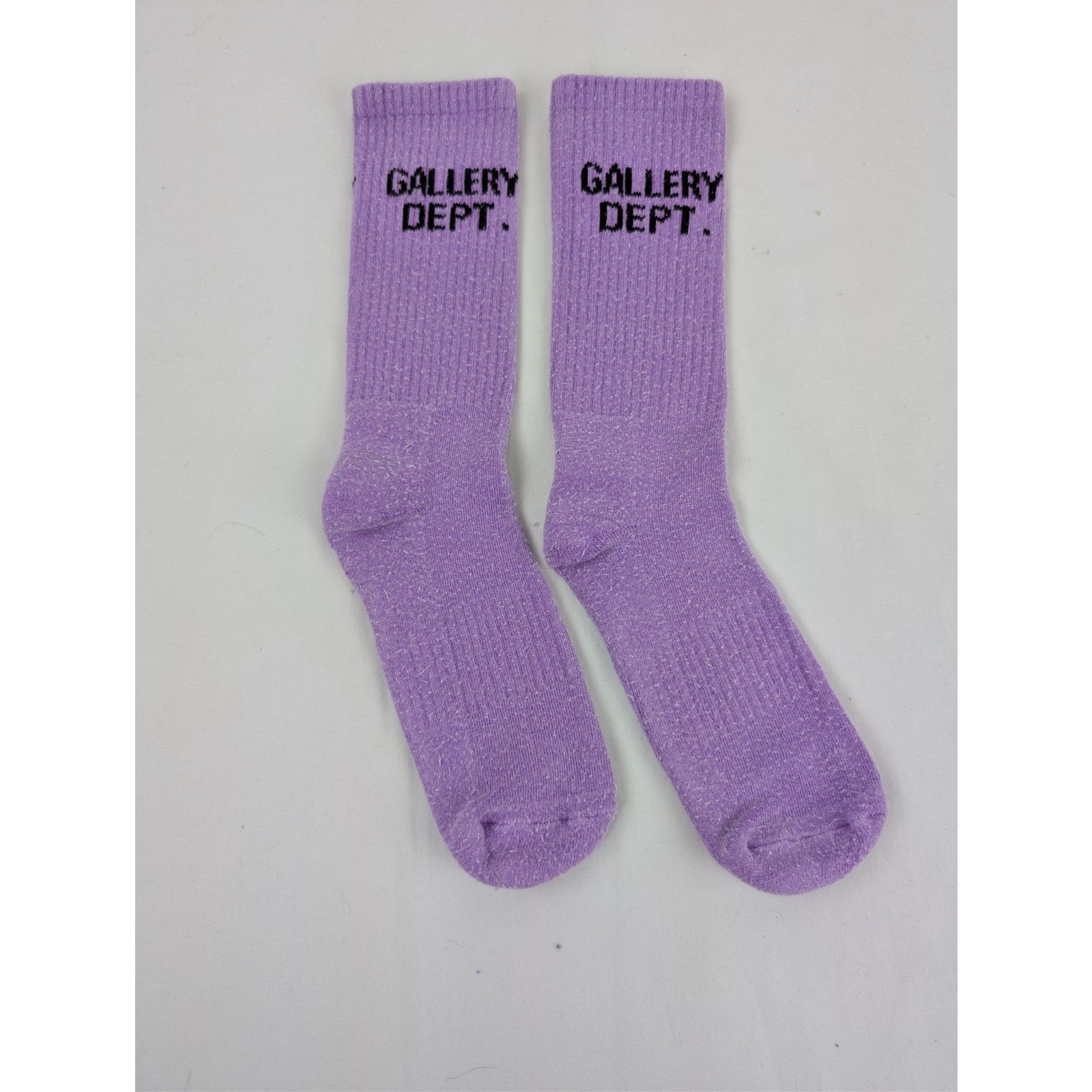 o1rshd1 Size: 9-12 / Gallery Dept. Logo Socks Purple