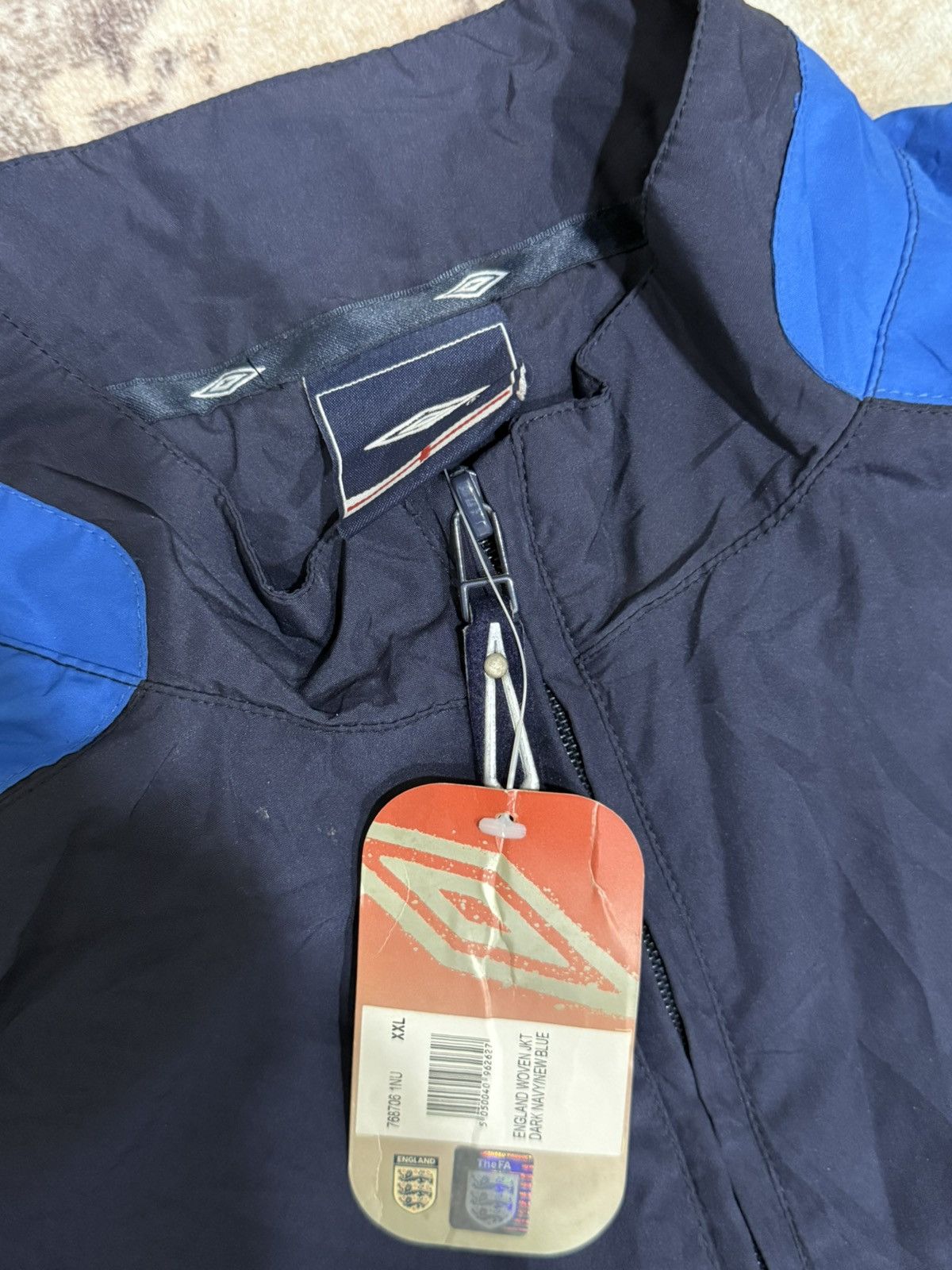 Umbro Deadstock VintageY2K Umbro England official Jacket Size US XXL / EU 58 / 5 - 4 Thumbnail