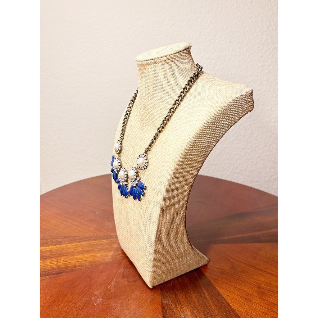 Other BaubleBar Women's Statement Necklace in Blue/White/Clear Size ONE SIZE - 2 Thumbnail