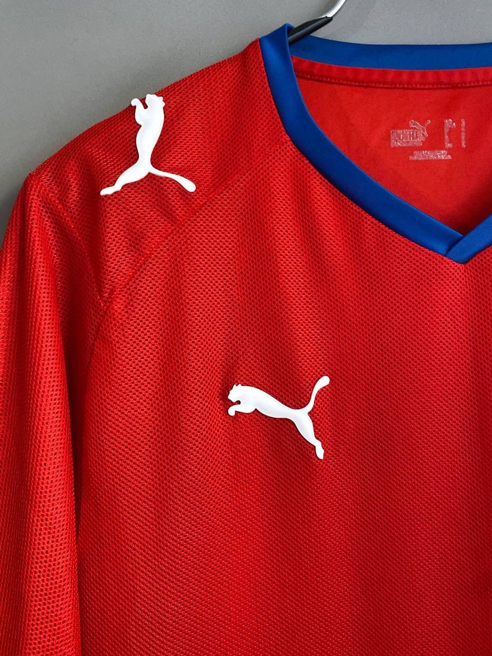 Puma Czech Republic National Team 2008/09 Home Soccer Jersey XL Size US XL / EU 56 / 4 - 5 Thumbnail
