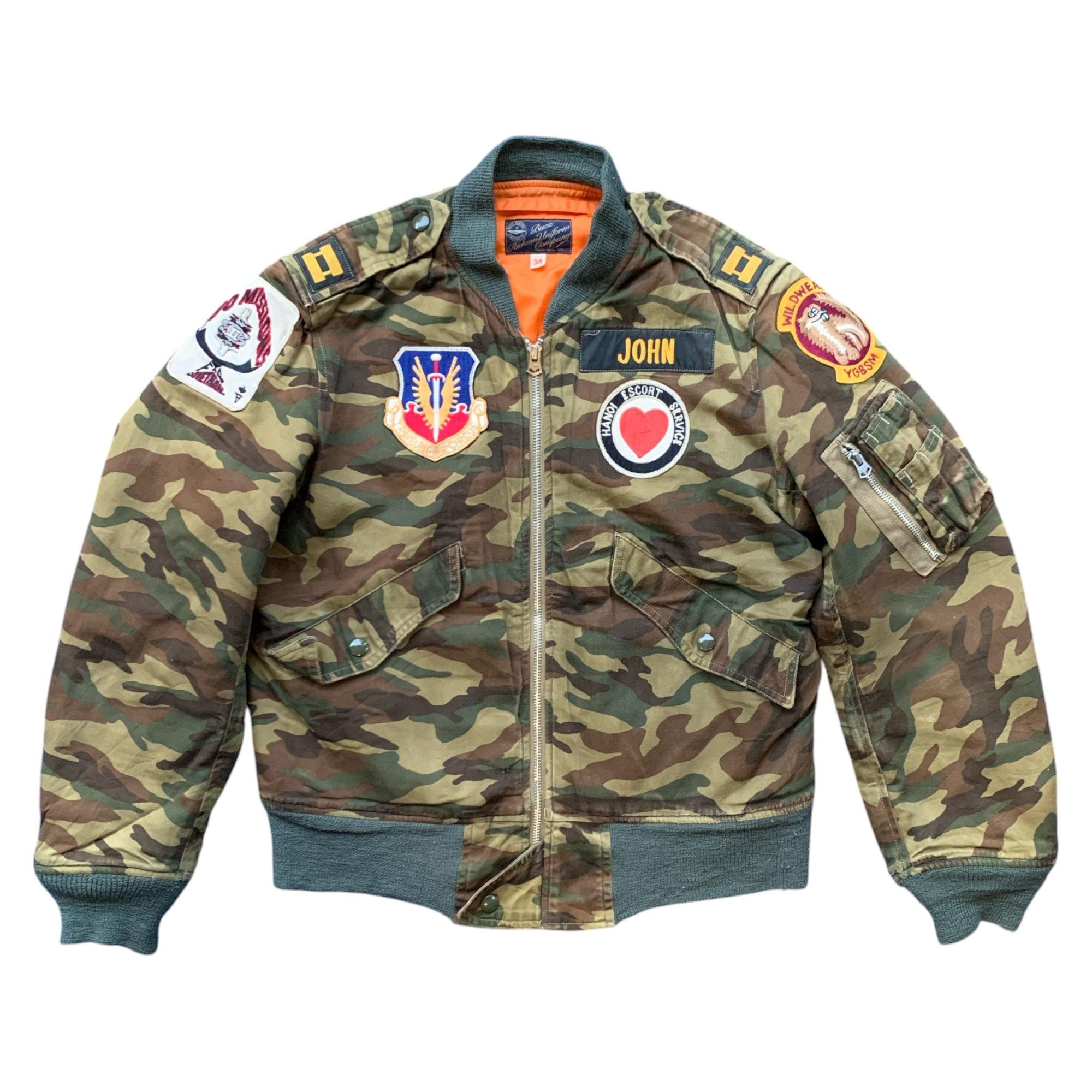 Buzz Rickson's × Toyo Enterprises BUZZ RICKSONS L2B flight camouflage USAF ma1 b15 a2 bomber Size US S / EU 44-46 / 1 - 1 Thumbnail