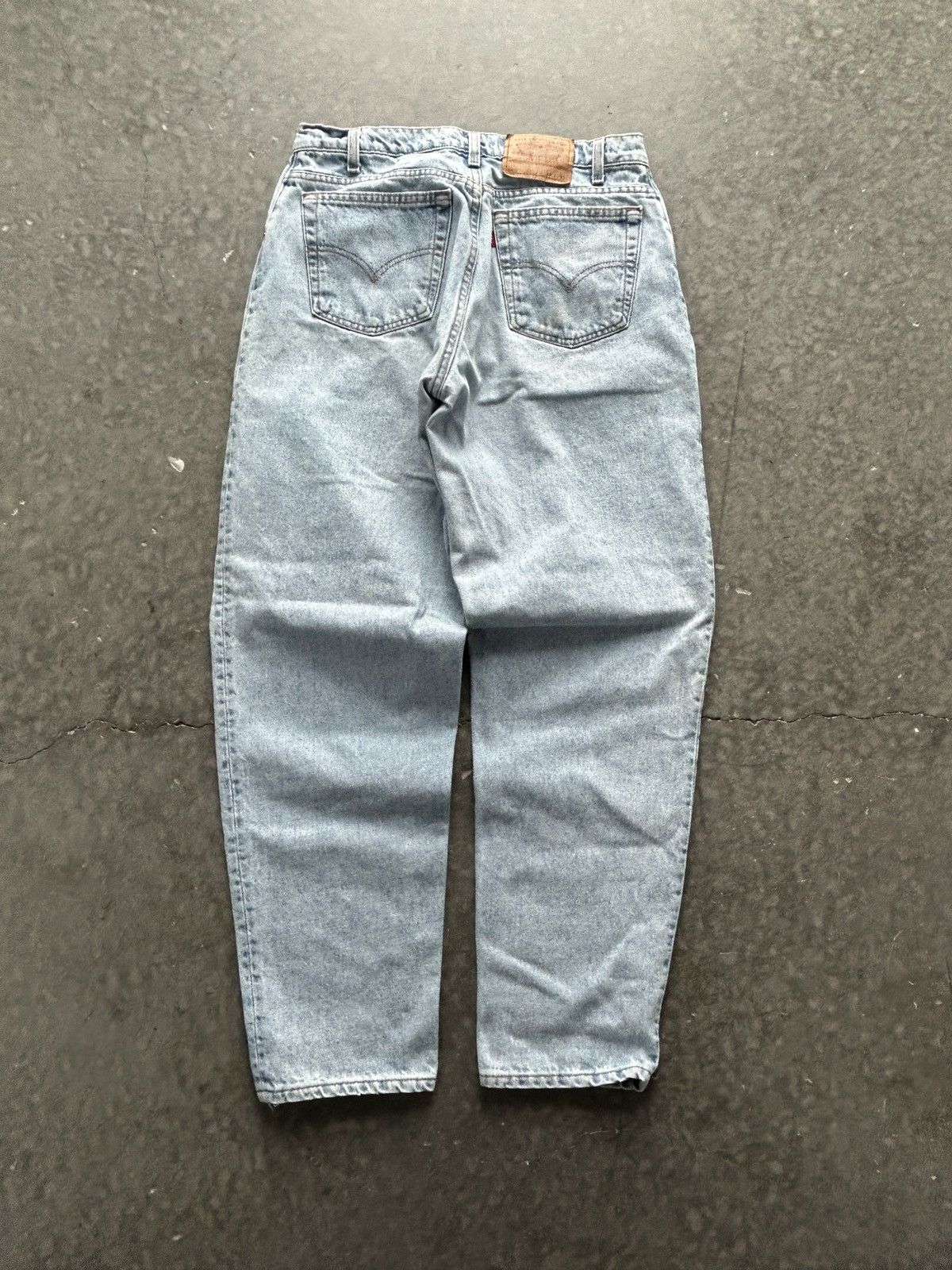 Levi's Vintage 90s Levis 560 Denim Jeans 34x32 Light Wash Size US 34 / EU 50 - 8 Thumbnail