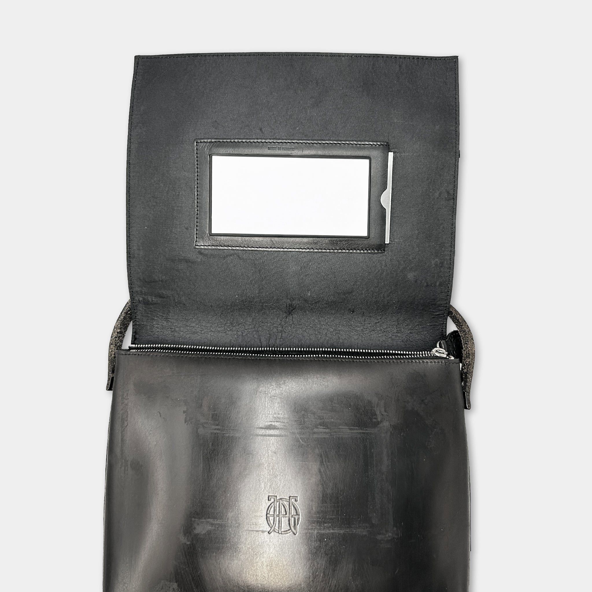 Jean Paul Gaultier Jean Paul Gaultier 2000's Leather Logo Bag Size ONE SIZE - 3 Thumbnail