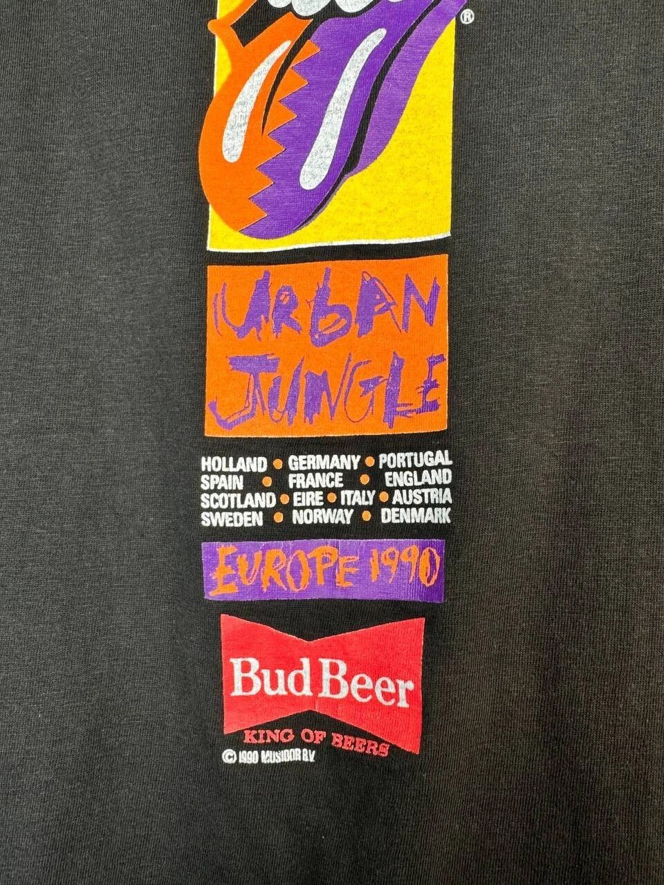 Other Vintage shirt The Rolling Stones Europe 1990 Tour Rare XL Size US XL / EU 56 / 4 - 3 Thumbnail
