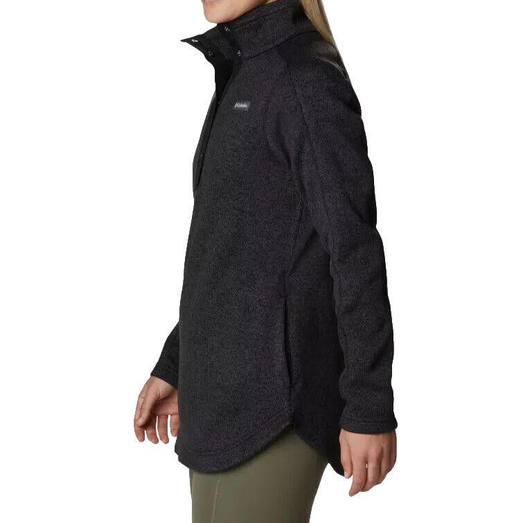 Columbia Columbia Medium Gray Sweater Weather Fleece Top Tunic Shirt Size M / US 6-8 / IT 42-44 - 4 Thumbnail