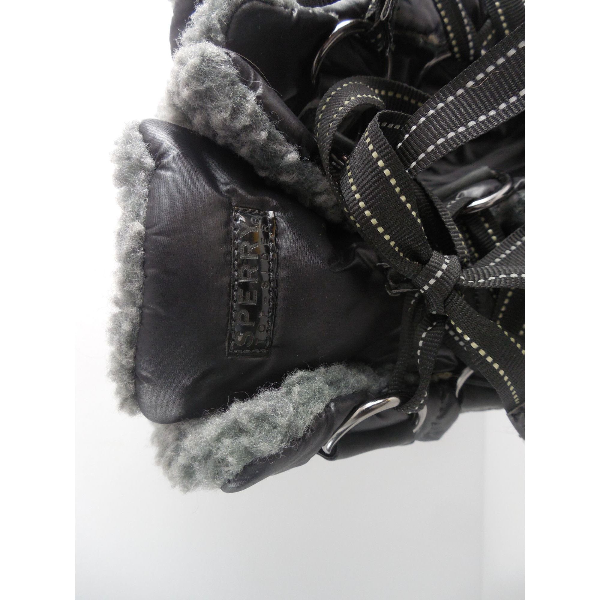 Sperry Sperry Winter Boots Sz 7.5M Women Black Lace Up Faux Lining Size US 7.5 / IT 37.5 - 5 Thumbnail
