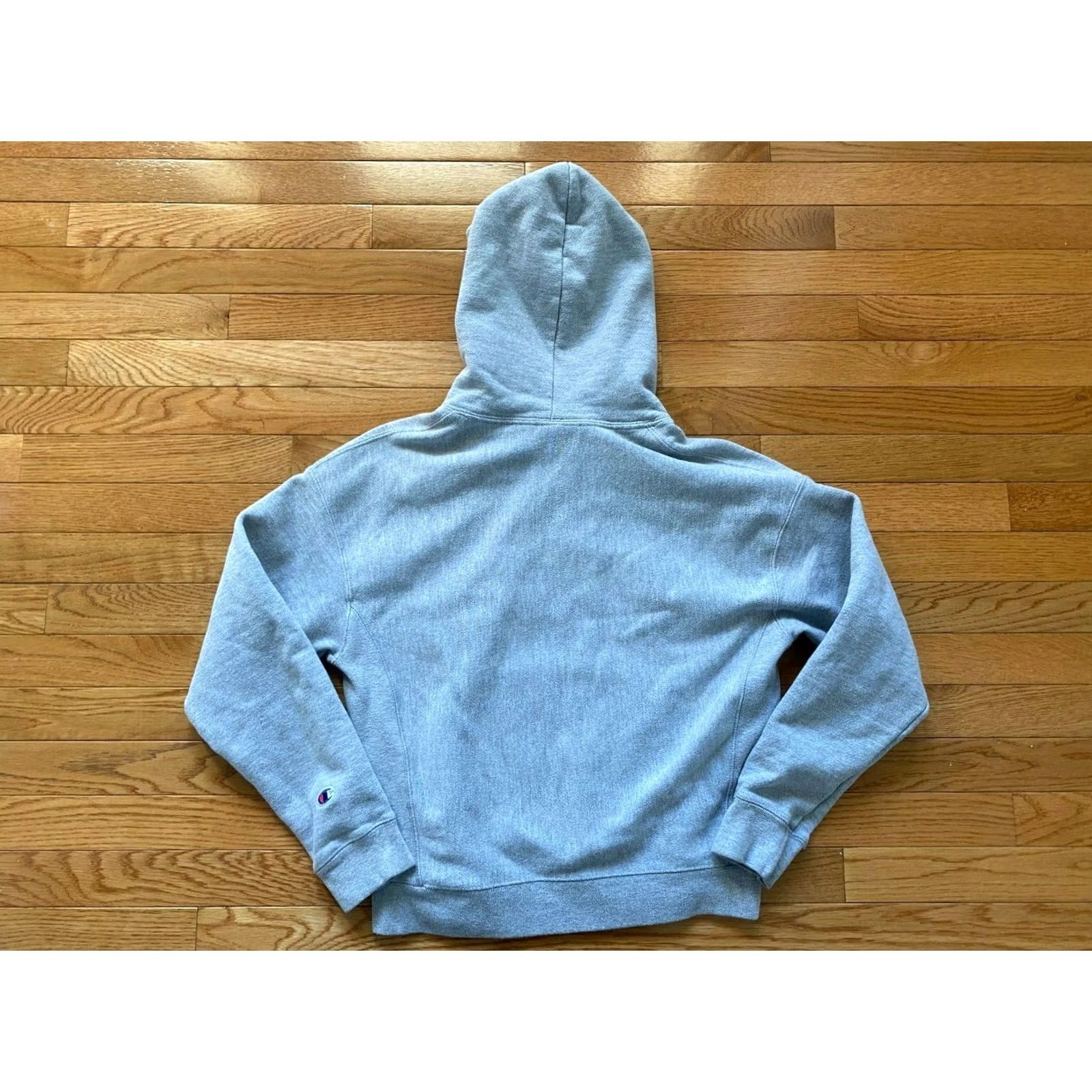 Champion Champion Reverse Weave Hoodie Men’s M Gray Long Sleeve Pullover Spellout Size US XL / EU 56 / 4 - 2 Thumbnail