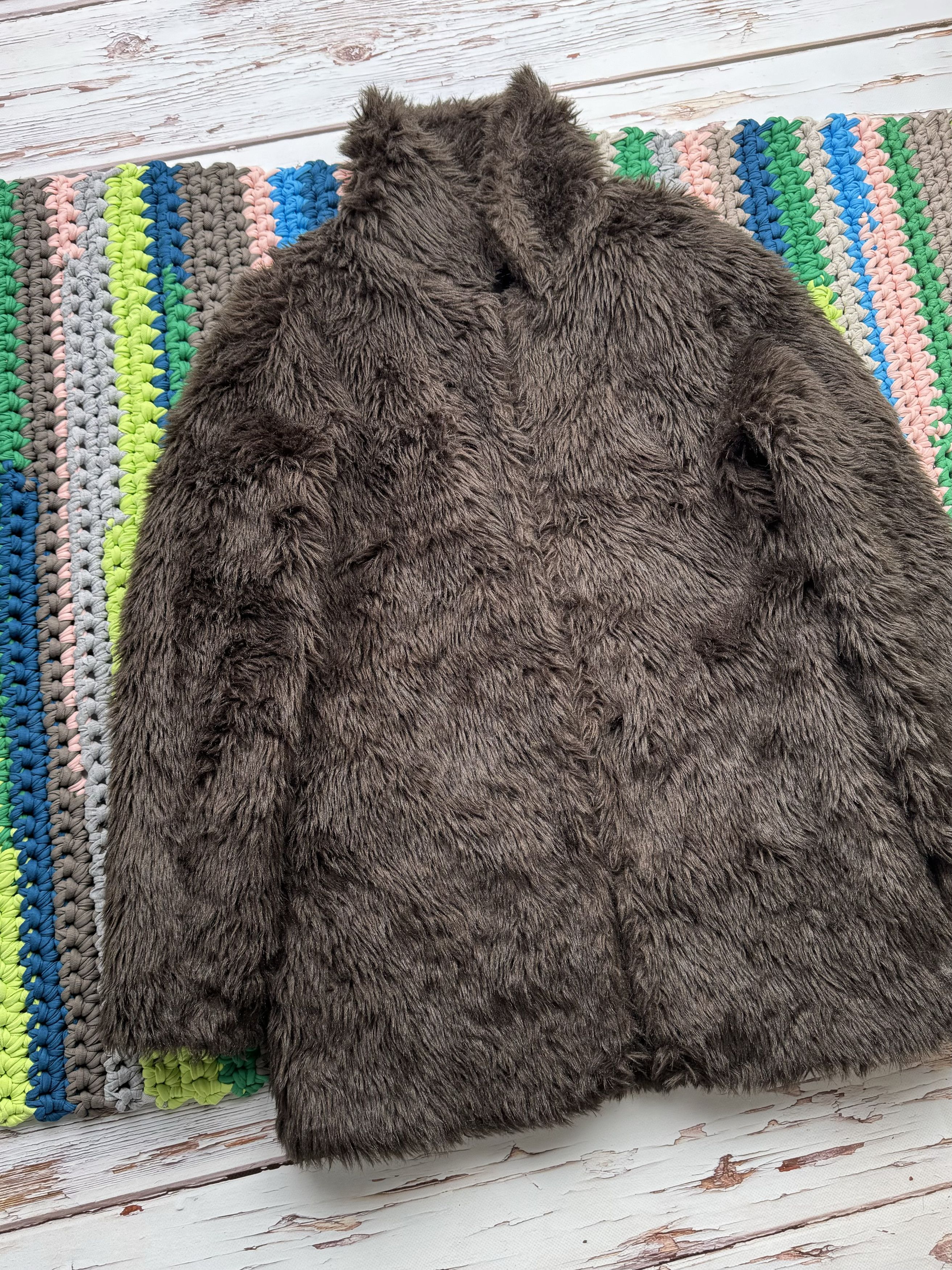 Japanese Brand Vintage Faux Fur Coat (D10)(D15) Size M / US 6-8 / IT 42-44 - 2 Thumbnail