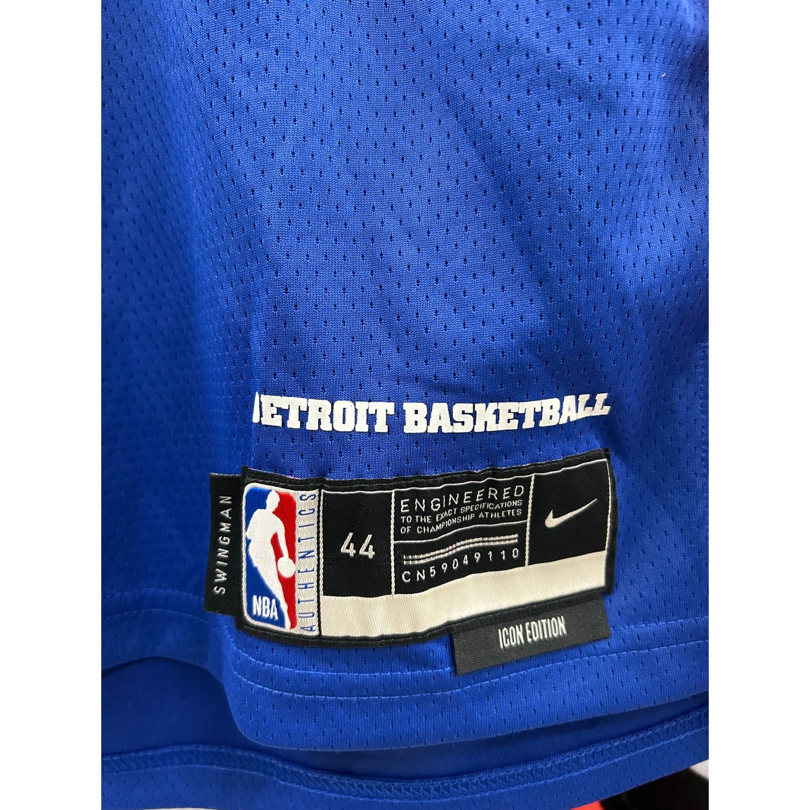 Nike Detroit Pistons NBA jersey 9 grant size 44 Medium M B12 Size US M / EU 48-50 / 2 - 5 Thumbnail
