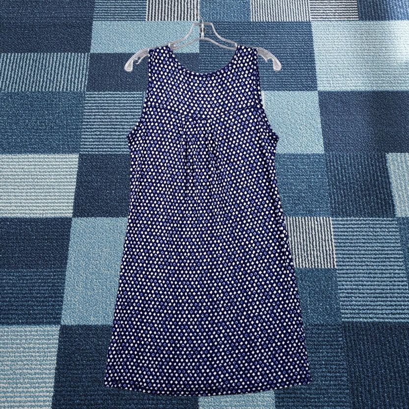 Nautica Nautica Dress Womens S Small Blue Tank Sleeveless Pullover Lightweight Rayon NEW Size S / US 4 / IT 40 - 1 Thumbnail