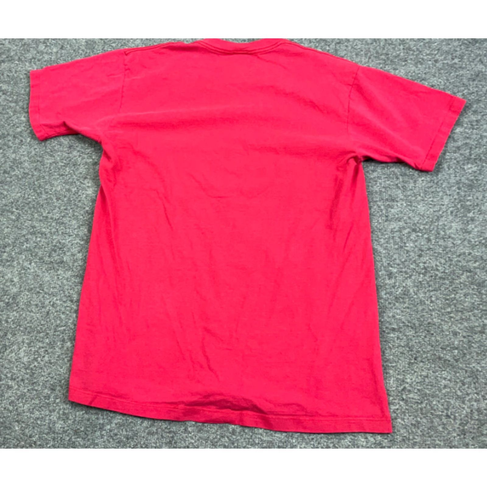 Vintage VINTAGE 90s TownCraft Pink T-Shirt Men Large Short Sleeve Cotton Retro Striped Crew Neck Size US L / EU 52-54 / 3 - 2 Thumbnail