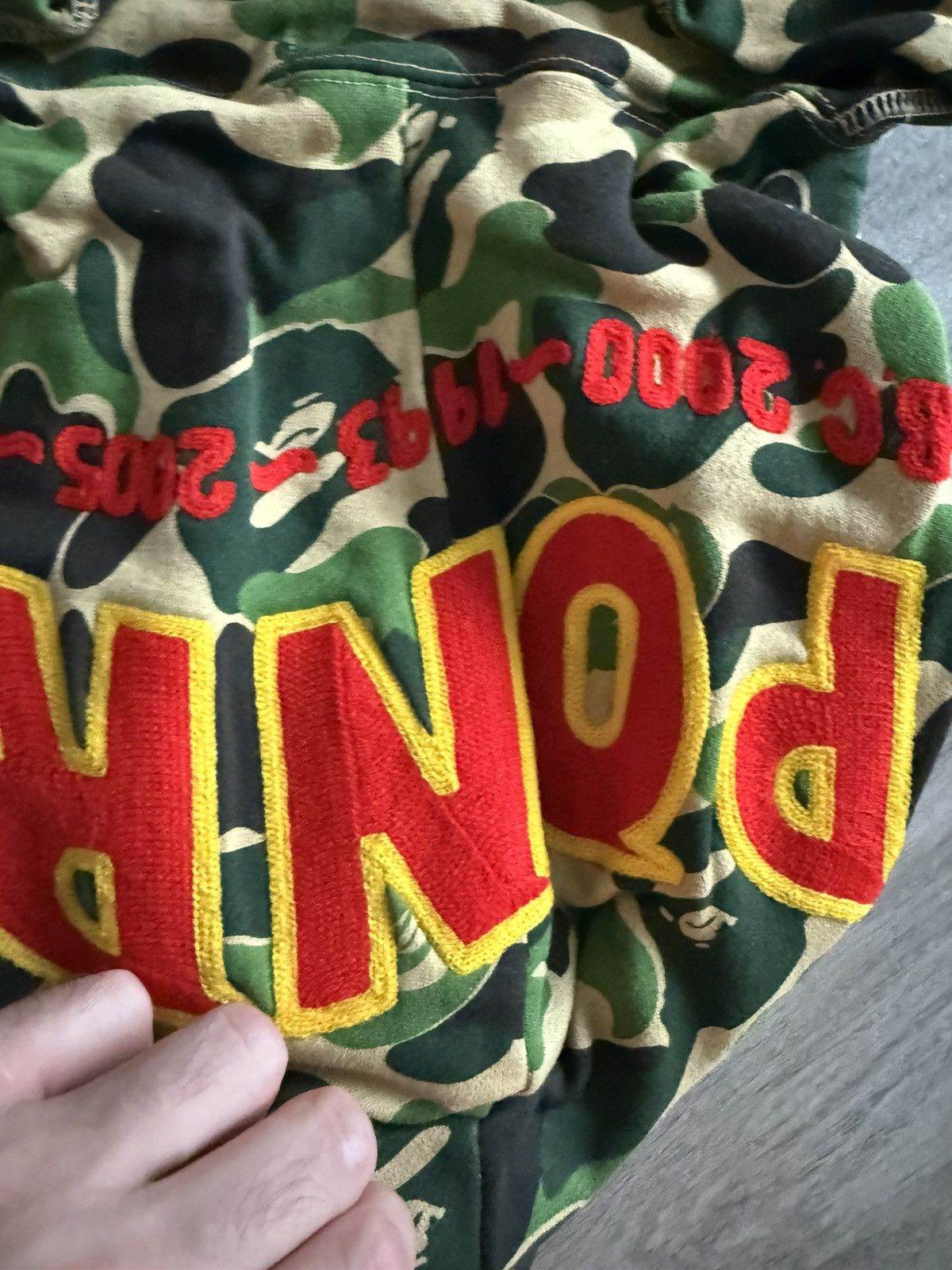 Bape Bape Green ABC Camo PONR Shark Full Zip Size US XXL / EU 58 / 5 - 3 Thumbnail