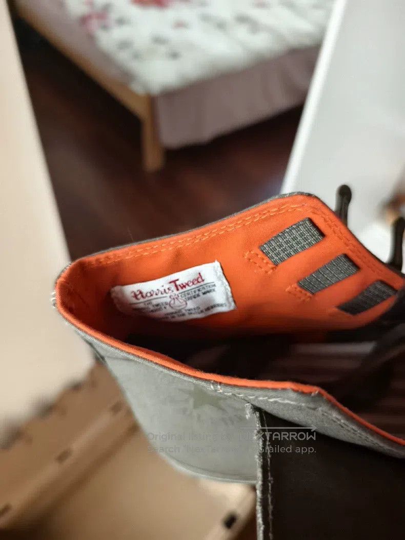 Nigel Cabourn Nigel Cabourn Canvas wool patch fastener vulcanized shoes Size US 10 / EU 43 - 6 Thumbnail