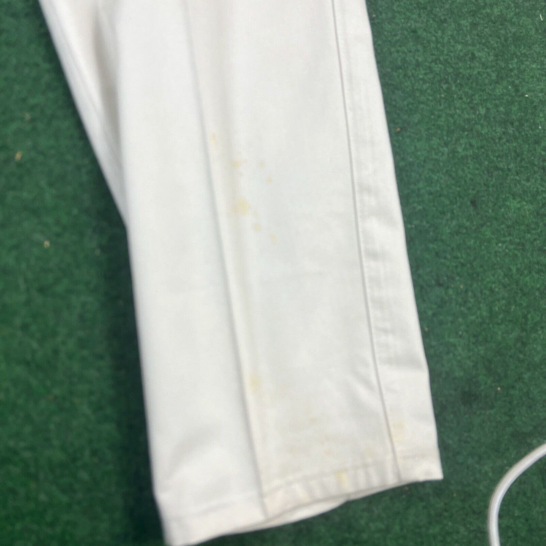 Haggar Haggar clothing Khaki Pants Mens 30x30 Tan Chino Flat Front Casual Outdoors Size US 30 / EU 46 - 3 Thumbnail