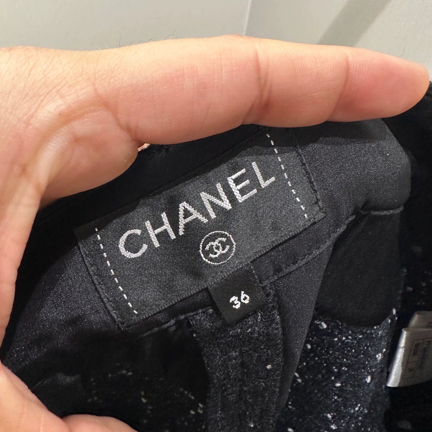 Chanel Chanel apr236 Star Logo Button Pants 36 Size 26" / US 2 / IT 38 - 3 Thumbnail