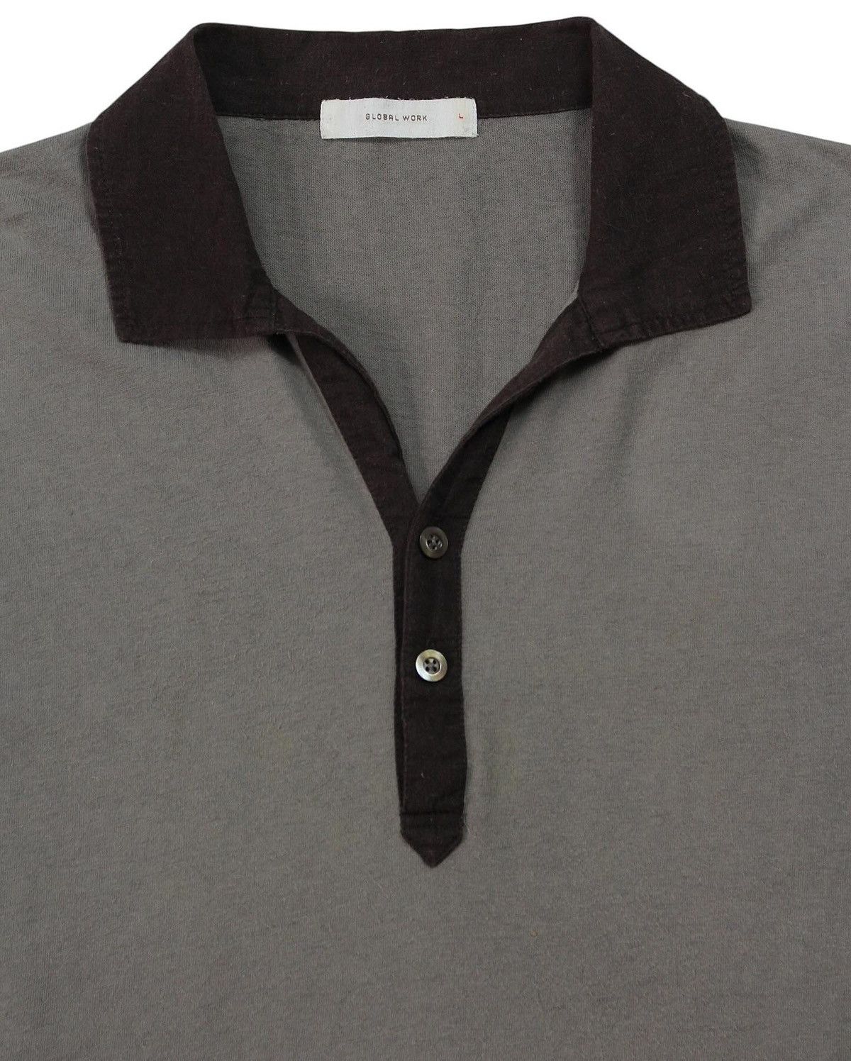 Global Work GLOBAL WORK POLO SHIRT Size US L / EU 52-54 / 3 - 3 Thumbnail