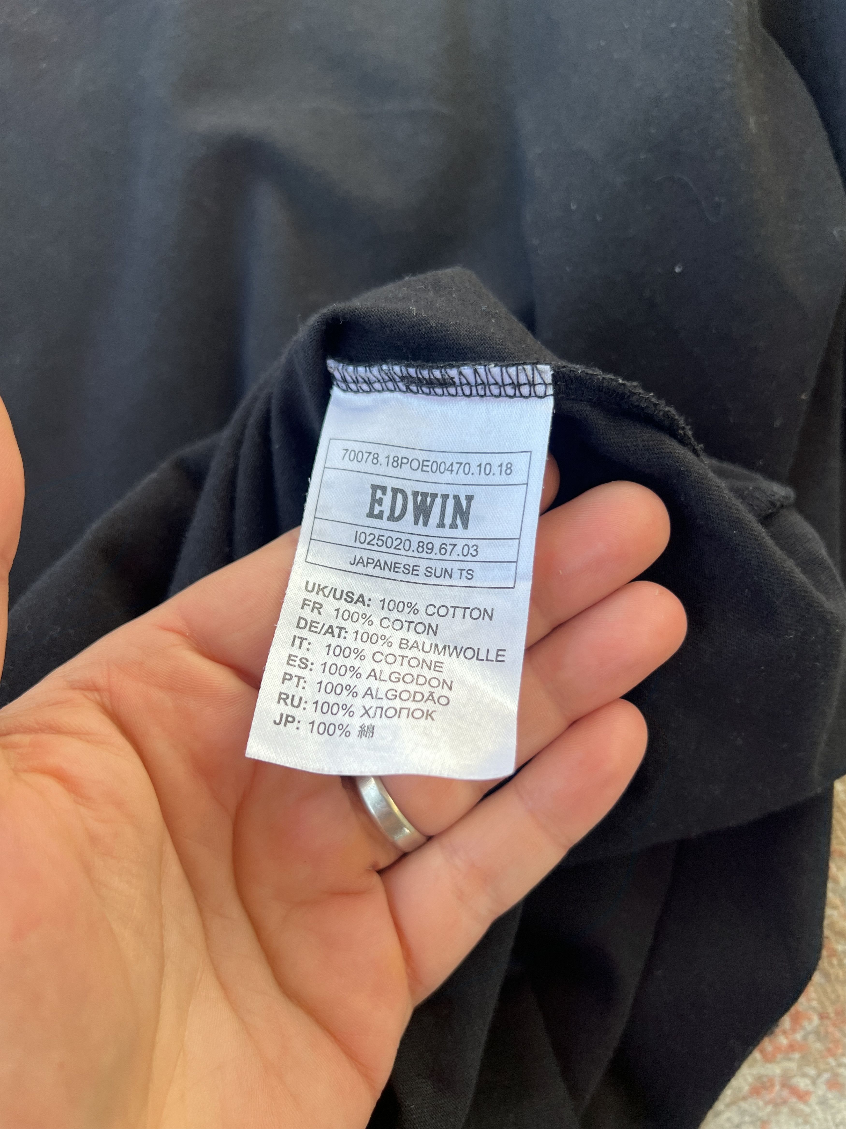 Edwin Edwin Tee Size US M / EU 48-50 / 2 - 4 Thumbnail