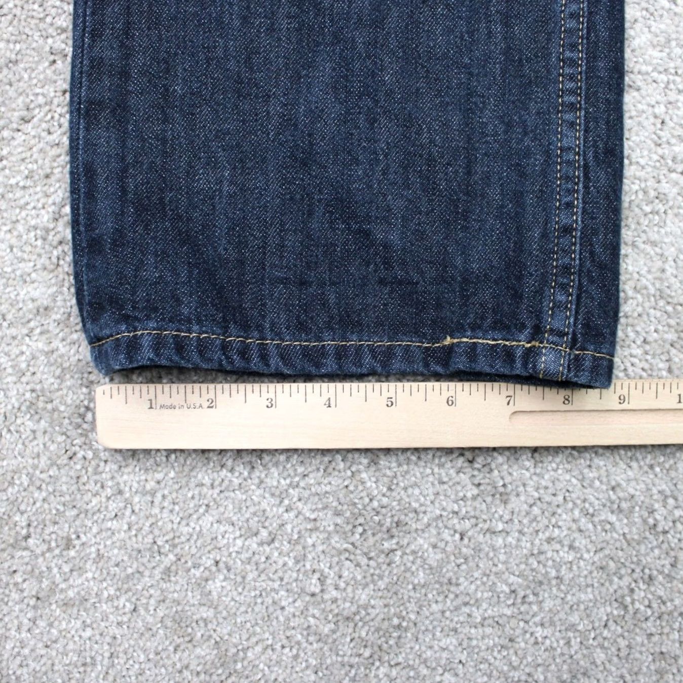 Levi's Levi's 559 Jeans Mens 36x32 Blue Relaxed Straight 5-Pocket Denim 100% Cotton Size US 36 / EU 52 - 5 Thumbnail