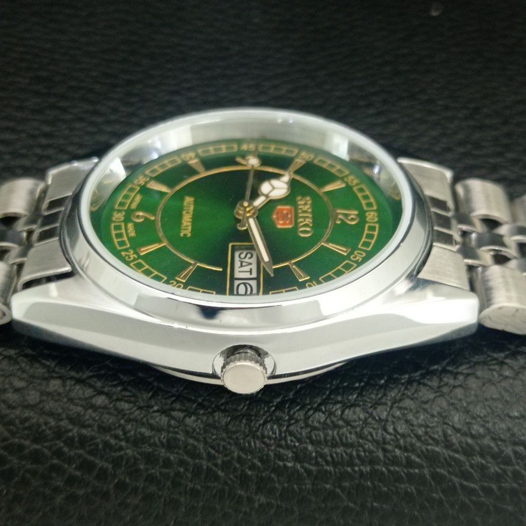 Seiko REFURBISHED VINTAGE SEIKO 5 AUTO JAPAN MENS WATCH a443336 Size 38 - 5 Thumbnail