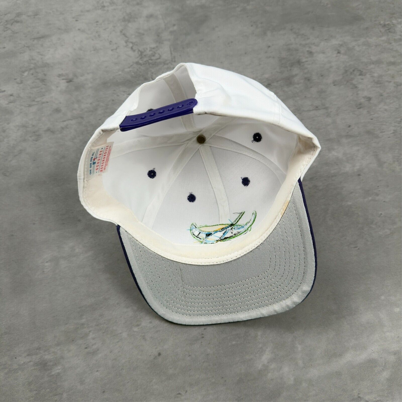 Drew Pearson × MLB × Vintage Vintage MLB Tampa Bay Rays Purple White Drew Pearson Hat Size ONE SIZE - 4 Thumbnail