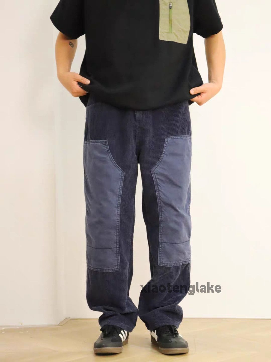 Vintage zx Balenciaga undercover style carpenter corduroy pants Size US 36 / EU 52 - 5 Thumbnail