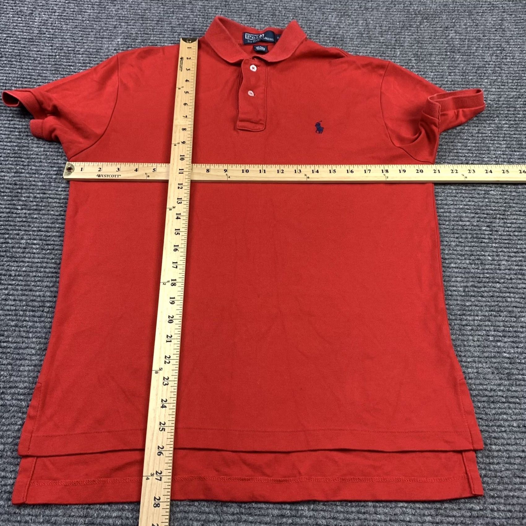 Polo Ralph Lauren Polo Ralph Lauren Polo Shirt Men’s Short Sleeve Red Embroidered Pony Size S Regular Cap/Collar Polo Size US S / EU 44-46 / 1 - 4 Thumbnail