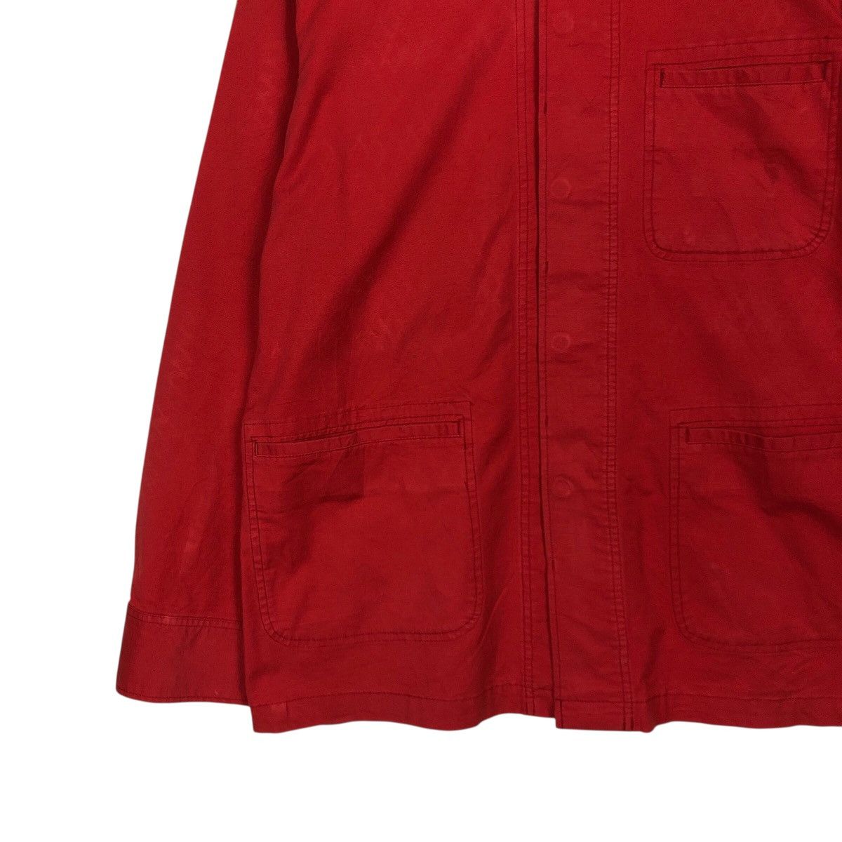 Chaps Ralph Lauren × Japanese Brand Rich Red Vintage Chore Jacket Duck Canvas Chaps Ralph Lauren Size US M / EU 48-50 / 2 - 5 Thumbnail