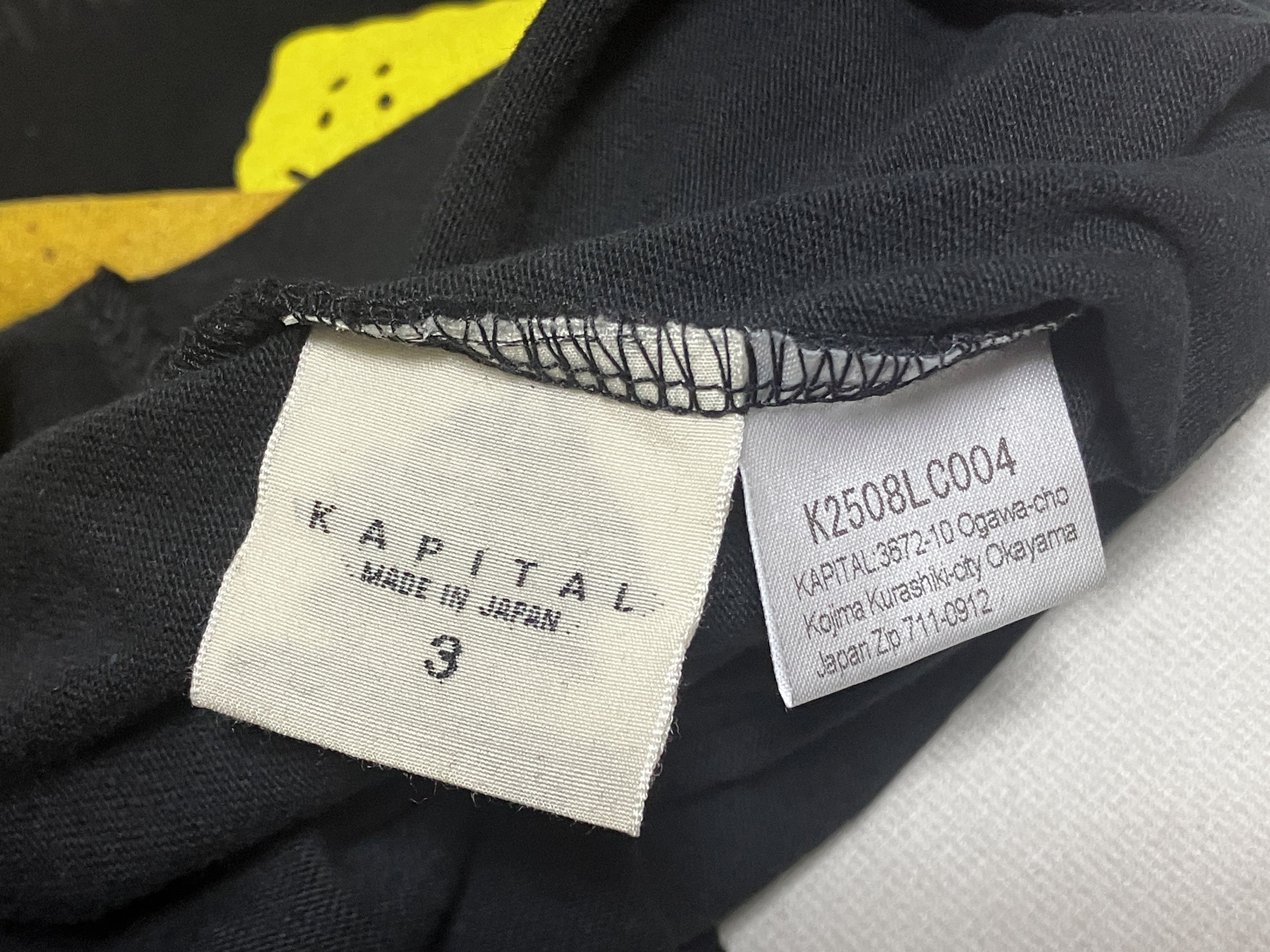 Kapital KAPITAL crew long sleeve Tee Two Trouts PECKISH RAINBOWY Size US L / EU 52-54 / 3 - 7 Thumbnail