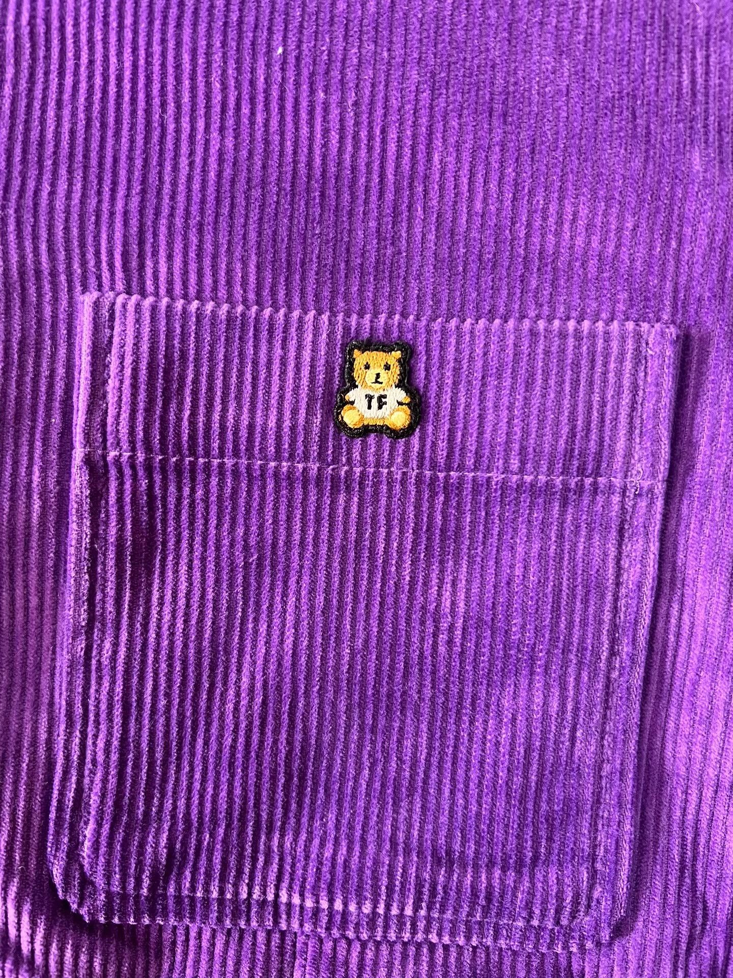 Teddy Fresh Teddy Fresh Corduroy Button-Up Hooded Shirt Jacket Q7 Size US M / EU 48-50 / 2 - 4 Thumbnail