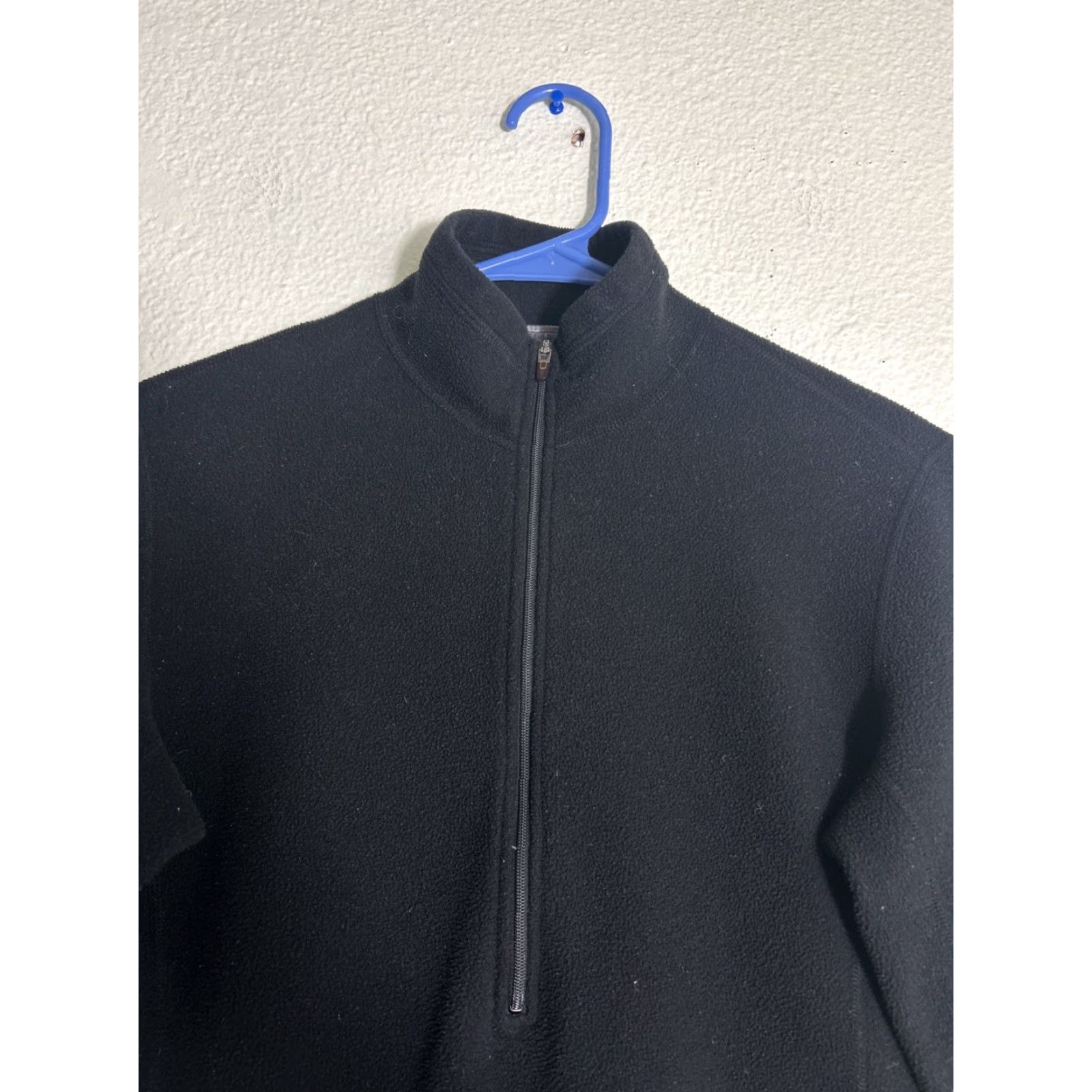 Vintage REI Womens Small 1/4 Zip Black Fleece Windbreaker Jacket Windstopper 19” Chest 24” Length (Adult Womens) Size S / US 4 / IT 40 - 3 Thumbnail