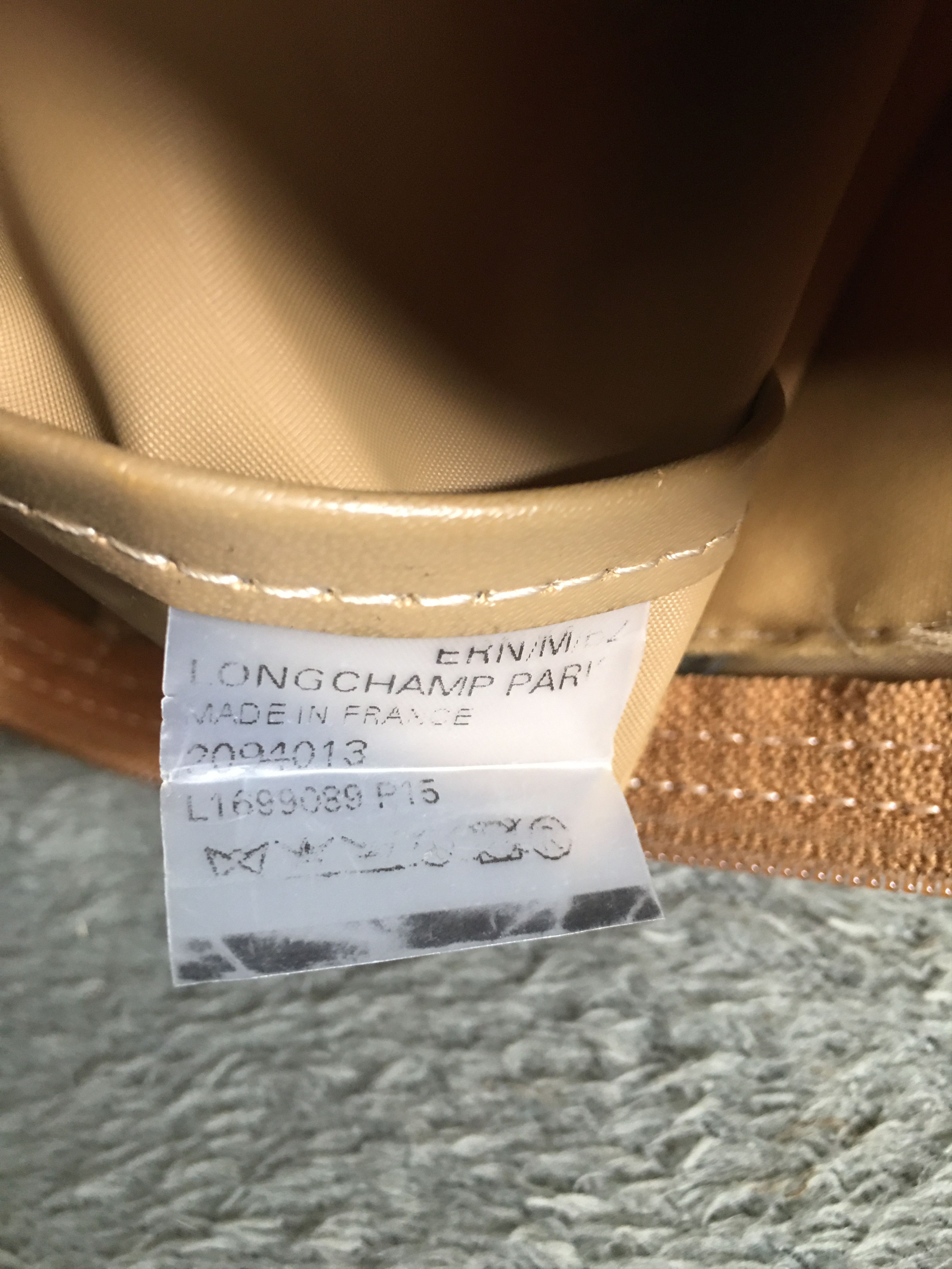 Longchamp Longchamp Le Pliage Nylon Backpack Bag Size ONE SIZE - 14 Thumbnail
