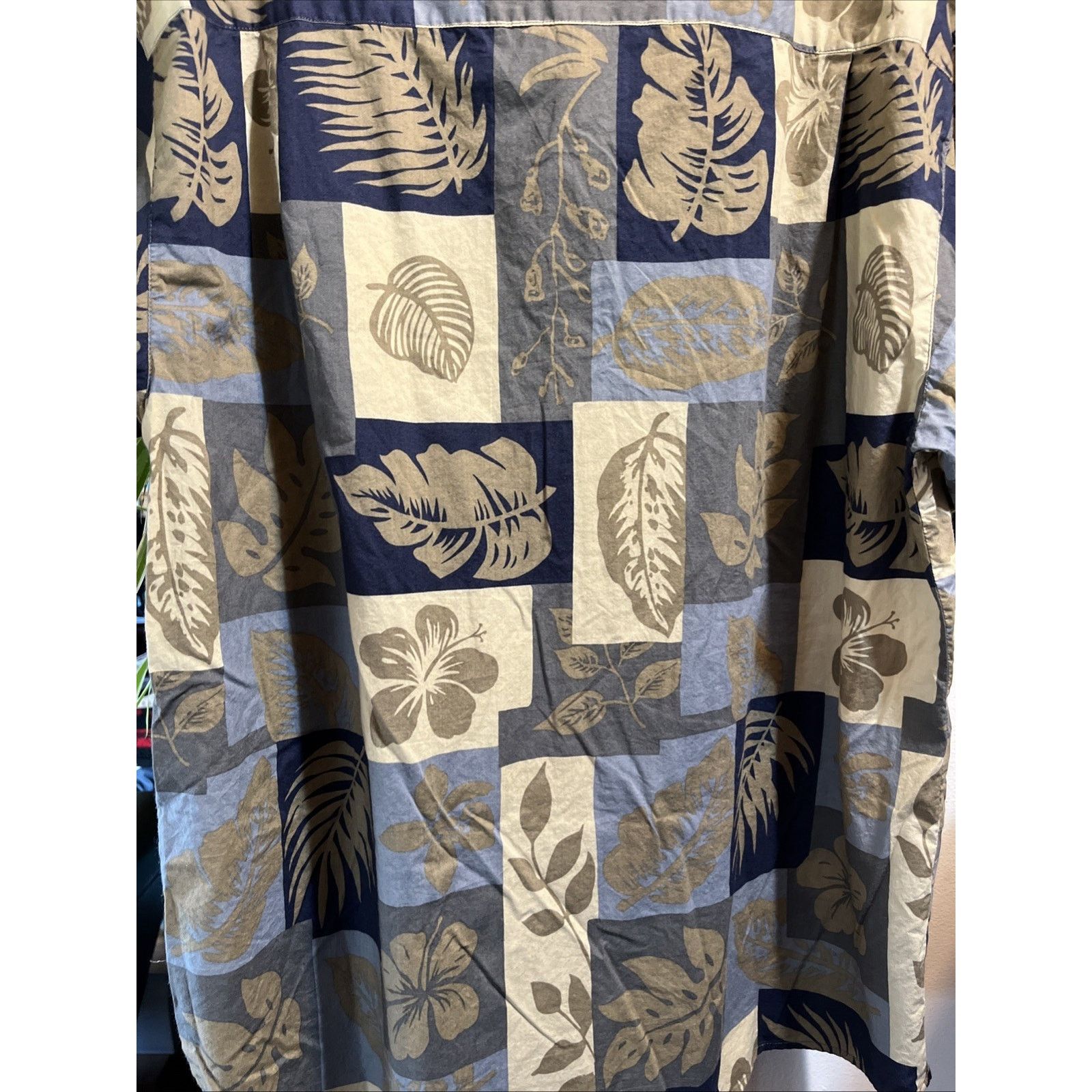 Other Half Moon Bay Shirt Men's Size Large Button Up Leaf Print Size US L / EU 52-54 / 3 - 9 Thumbnail