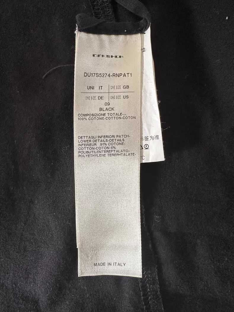 Rick Owens Rick Owens (RO) T-shirt with portrait patchwork design Size US M / EU 48-50 / 2 - 3 Thumbnail