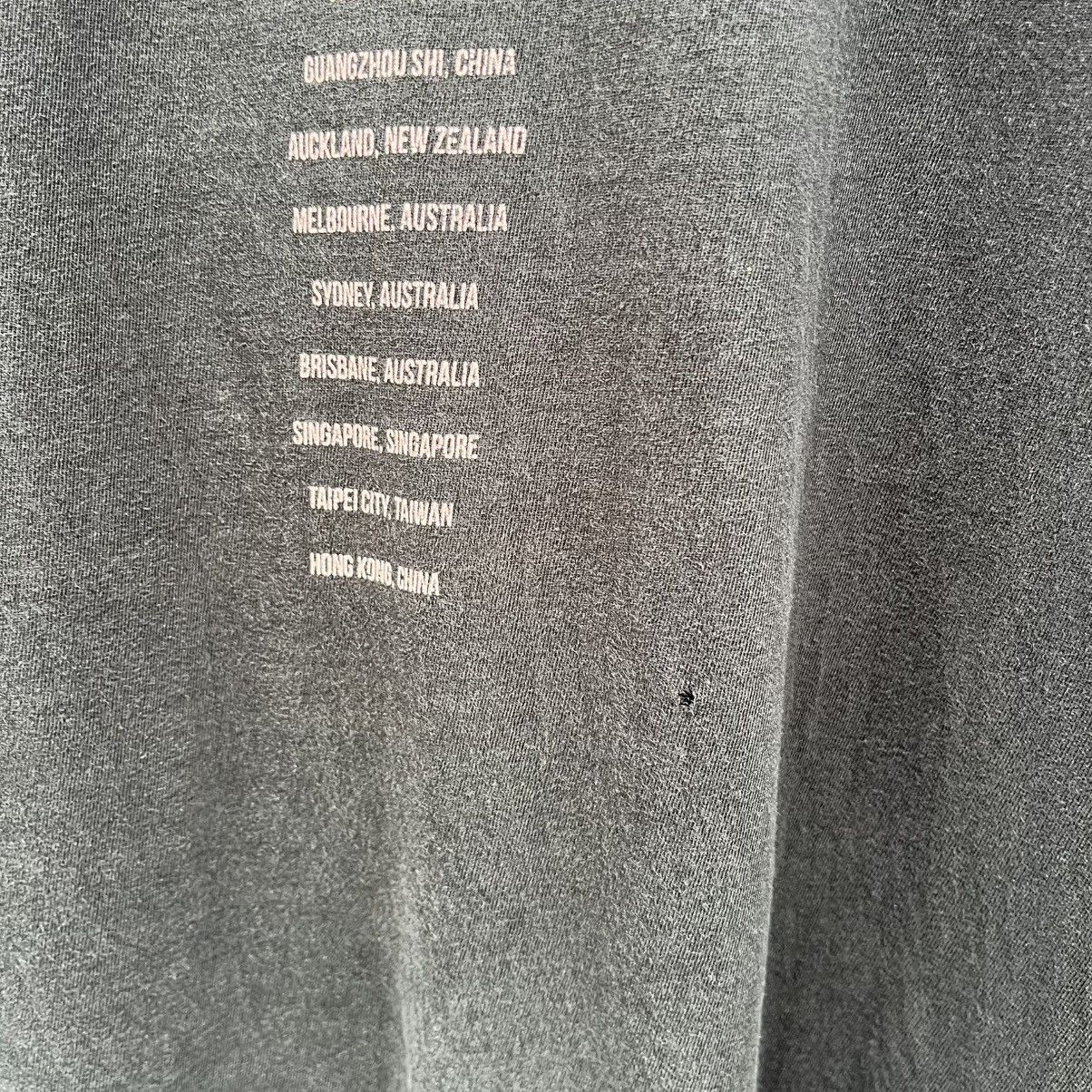 Band Tees Thrashed Distressed Ariana Grande Dangerous Woman Tour Tee Size US L / EU 52-54 / 3 - 8 Thumbnail