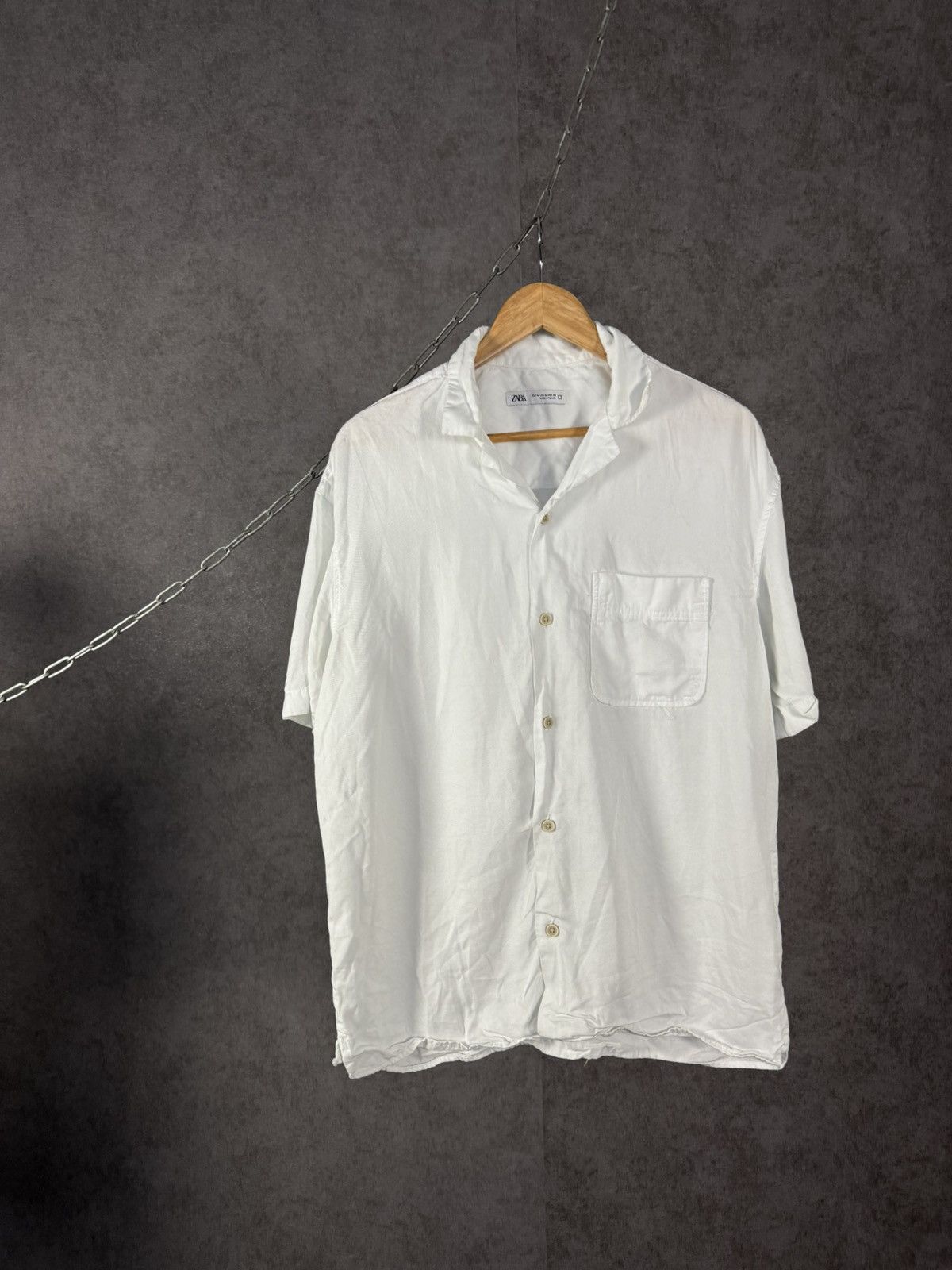 Zara Zara Man designer pocket shirt Size US M / EU 48-50 / 2 - 1 Thumbnail