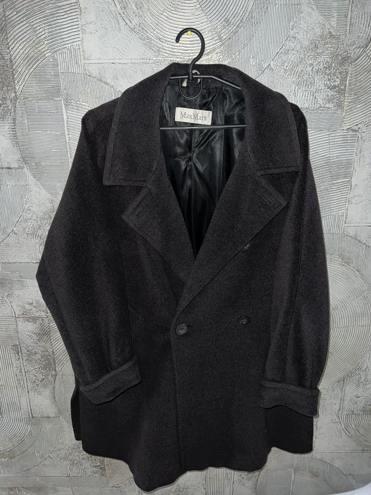 Vintage Max Mara heavy coat 100% wool