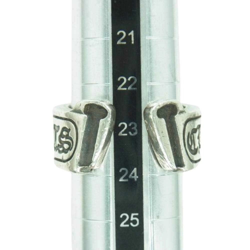 Chrome Hearts 10.5 CHROME HEARTS LARGE SCROLL LABEL RING silver Size ONE SIZE - 7 Thumbnail