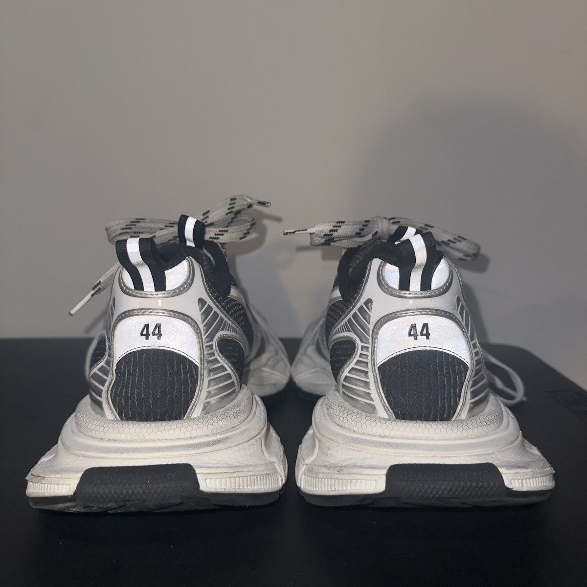 Balenciaga Balenciaga 3XL Black/White Mesh Size 44 Size US 11 / EU 44 - 5 Thumbnail