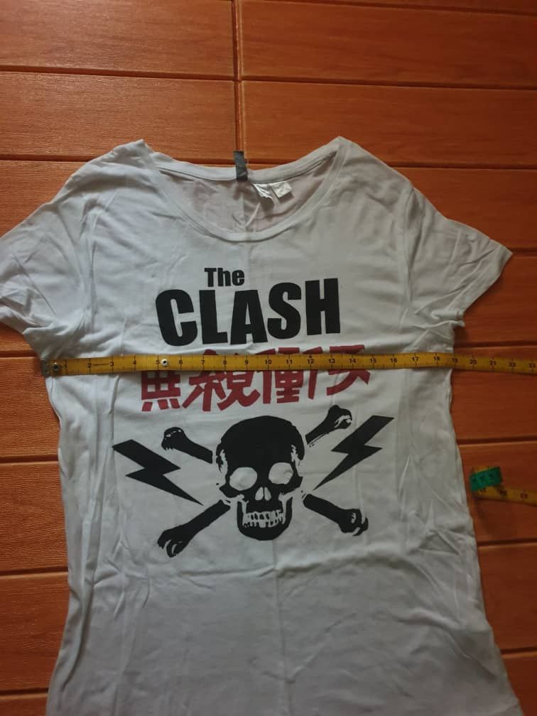 Band Tees 💥The clash Japanese edition writing collaboration shirt Size M / US 6-8 / IT 42-44 - 6 Thumbnail