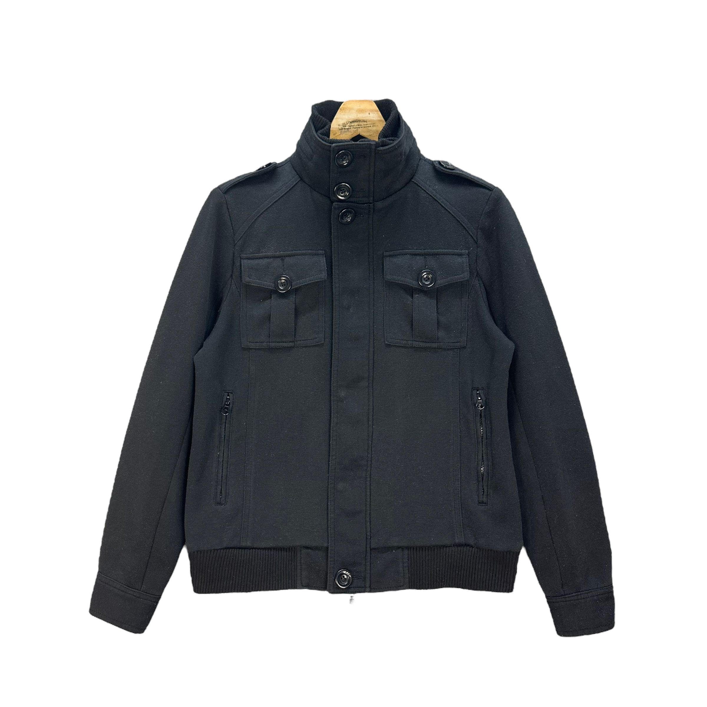 Von Dutch VON DUTCH WOOL JACKET #8460-010 Size L / US 10 / IT 46 - 1 Thumbnail