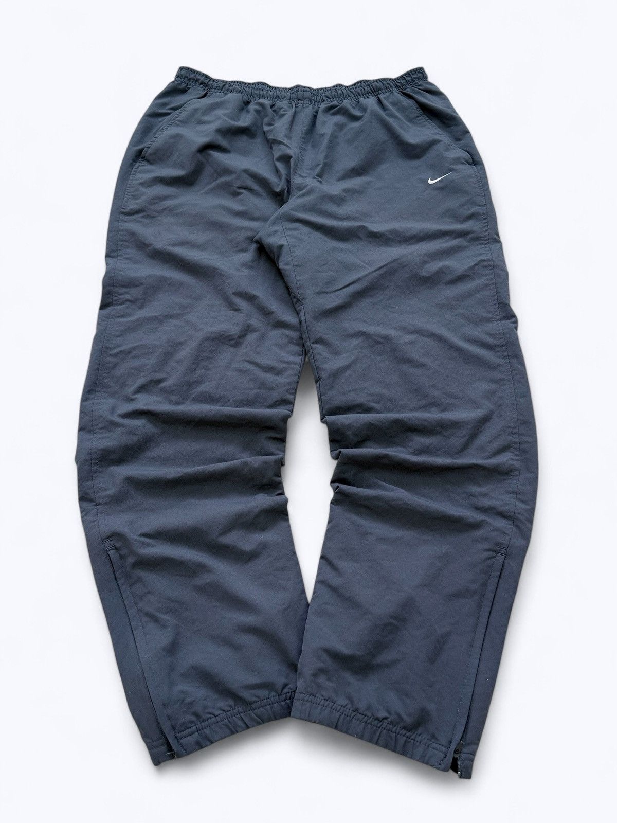 Nike Vintage 00s Nike Nylon Track Pants Size US 36 / EU 52 - 1 Thumbnail