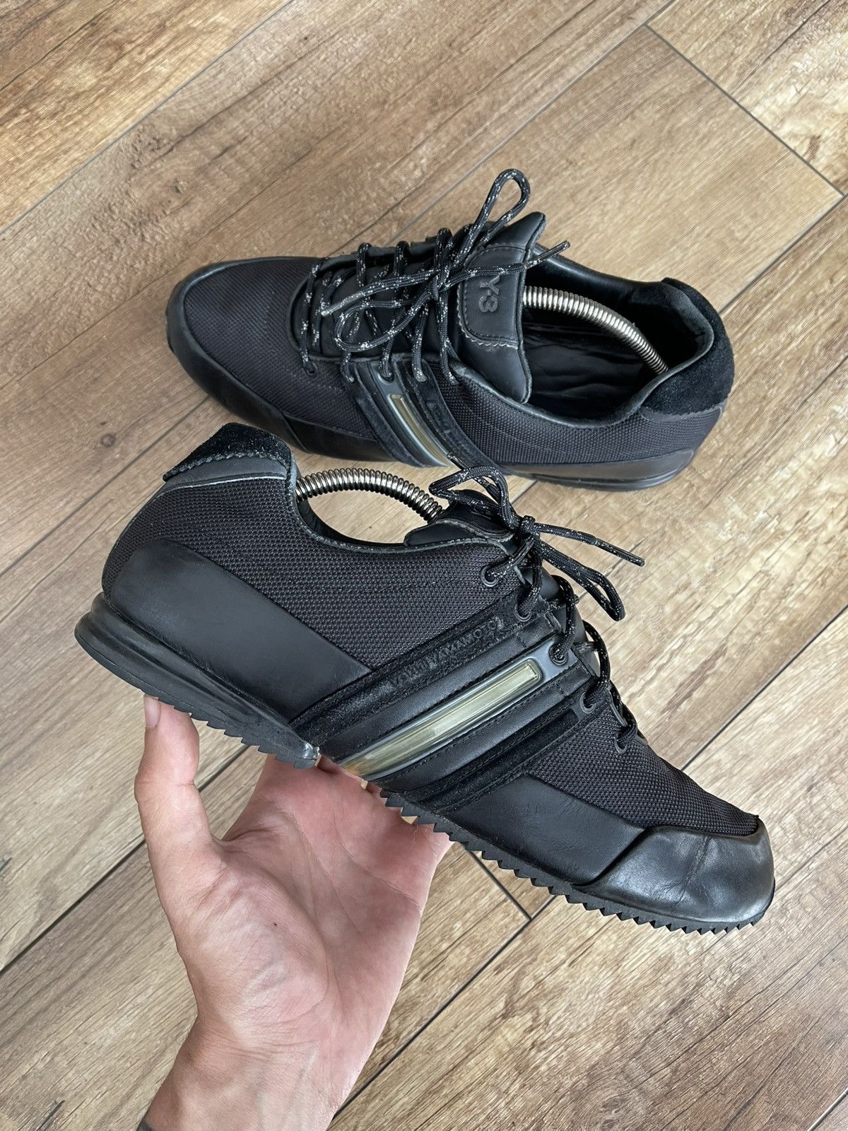 Adidas Adidas Sprint Core Black Y-3 Shoes Vintage Size US 9.5 / EU 42-43 - 1 Thumbnail