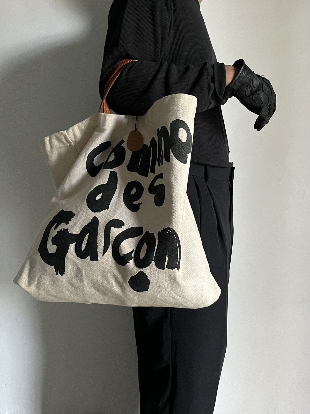 Comme des Garcons × Japanese Brand Vintage Comme Des Garcons Asymmetric Tote Bag Size ONE SIZE - 3 Thumbnail