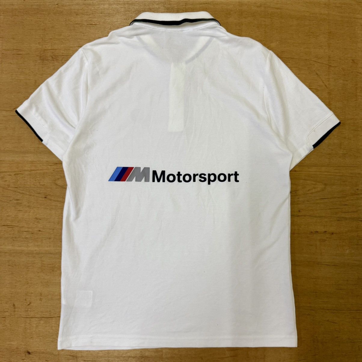 BMW × Puma Puma X BMW Motorsport white polo shirt size M Size US M / EU 48-50 / 2 - 3 Thumbnail