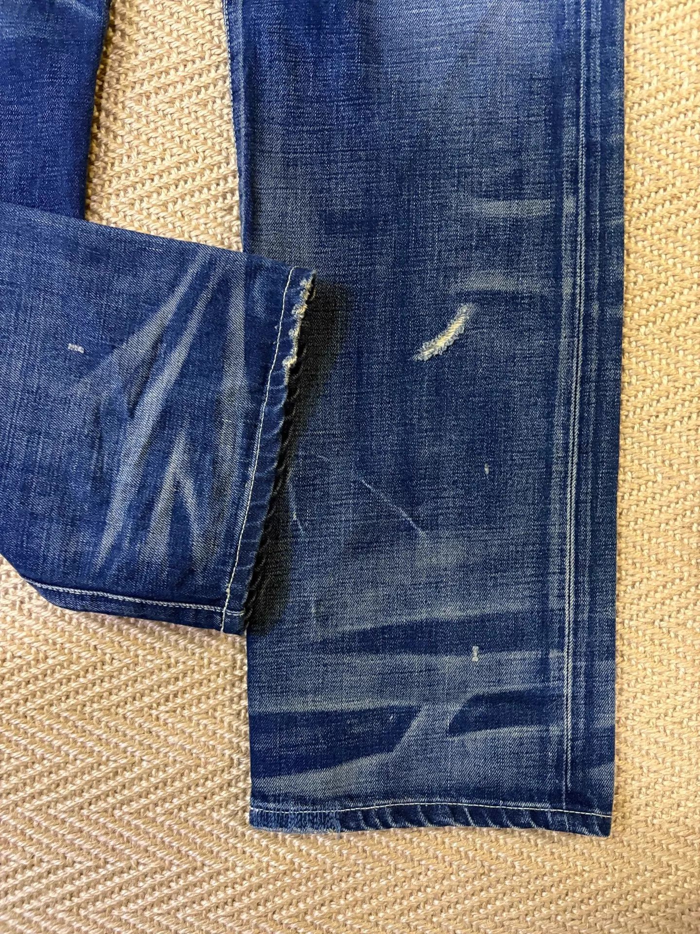 Neighborhood Neighborhood 05 Lightning Wash Distressed Jeans L Size US 34 / EU 50 - 4 Thumbnail
