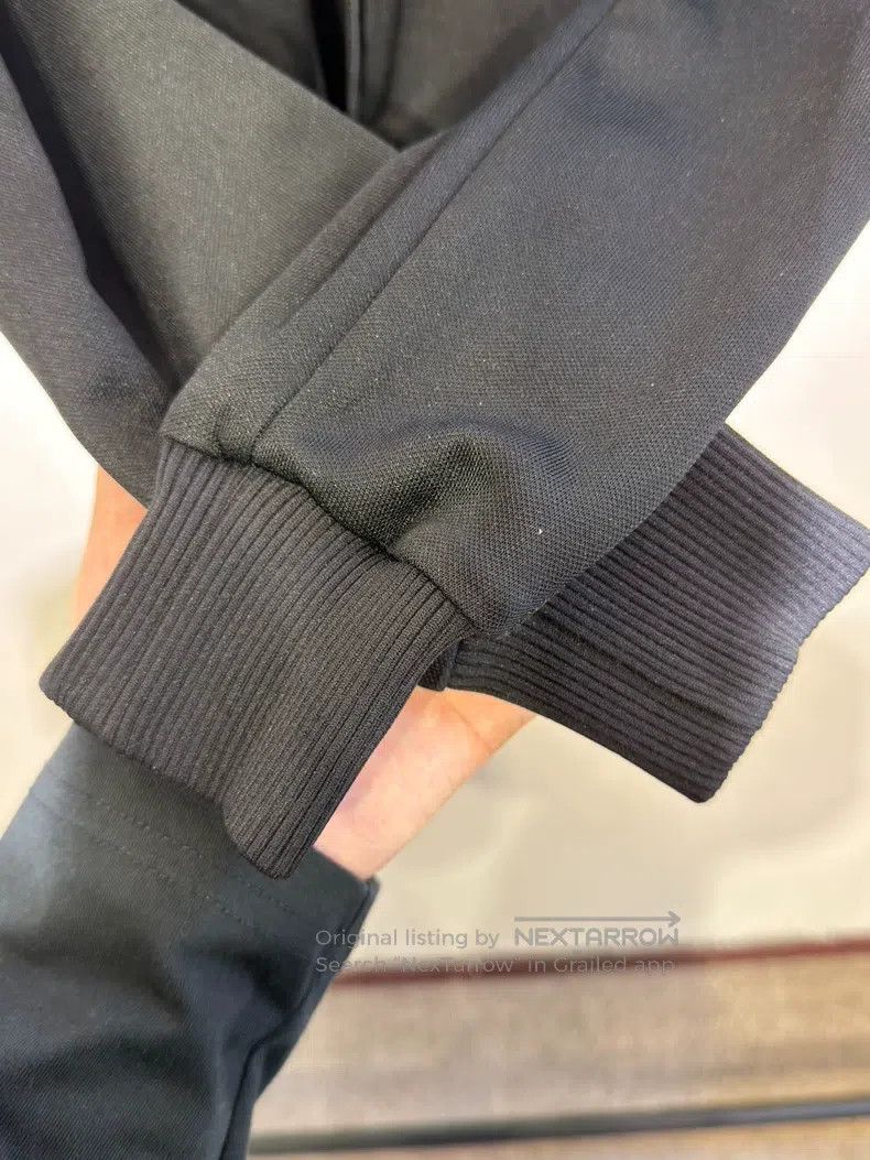 Fendi Fendi Black Side Stripe Embossed Logo Zip-Up Jacket Size XS / US 0-2 / IT 36-38 - 8 Thumbnail