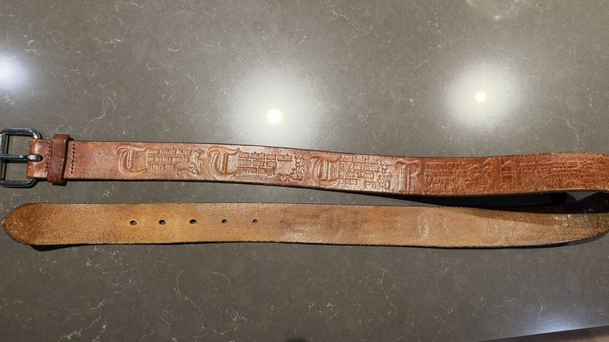 Supreme SUPREME TEN COMMANDMENTS BELT Size 32 - 3 Thumbnail