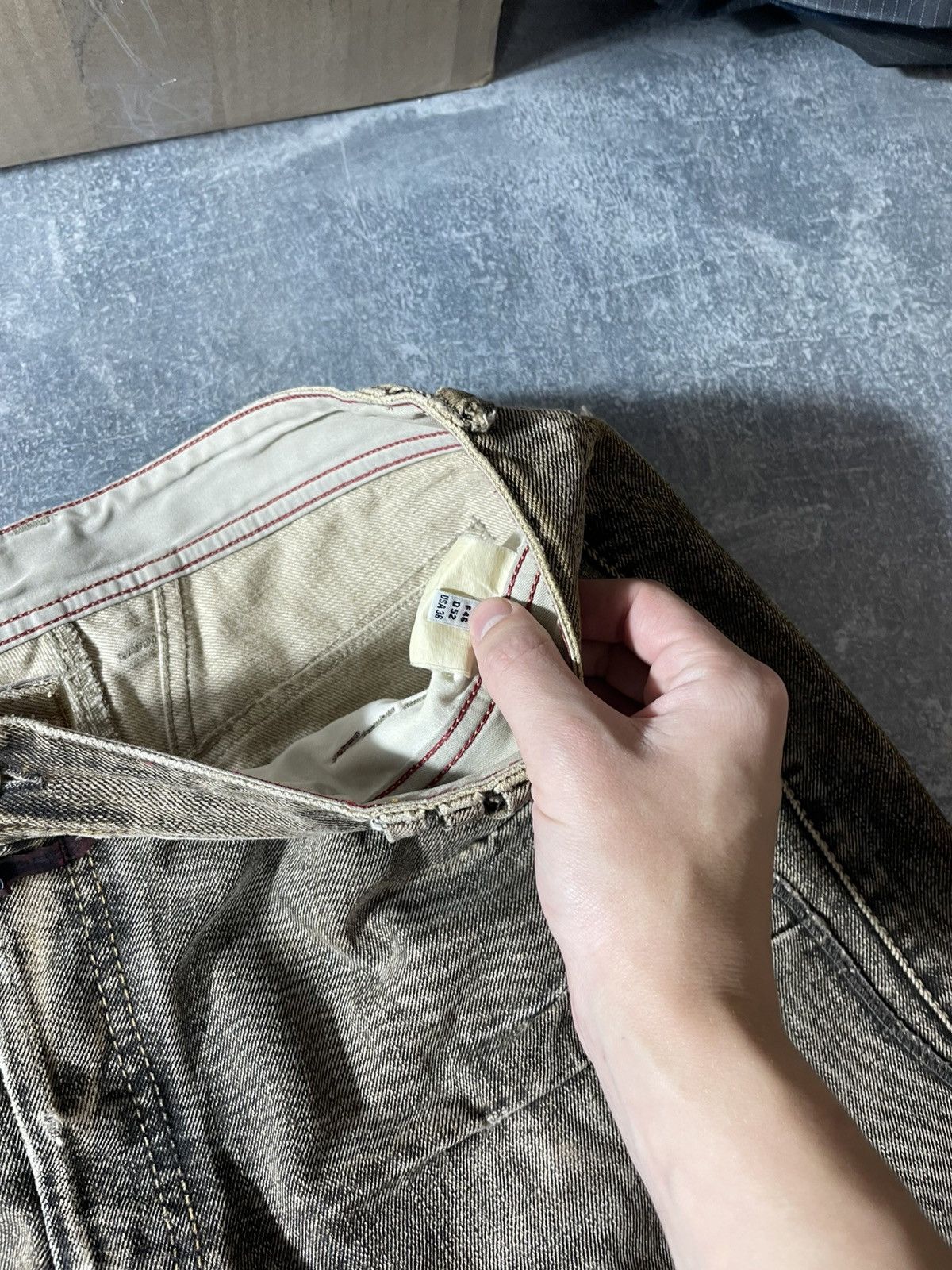 Marithe + Francois Girbaud Marithe Francois Girbaud vintage Y2K buttons pants jeans Size US 33 - 15 Thumbnail