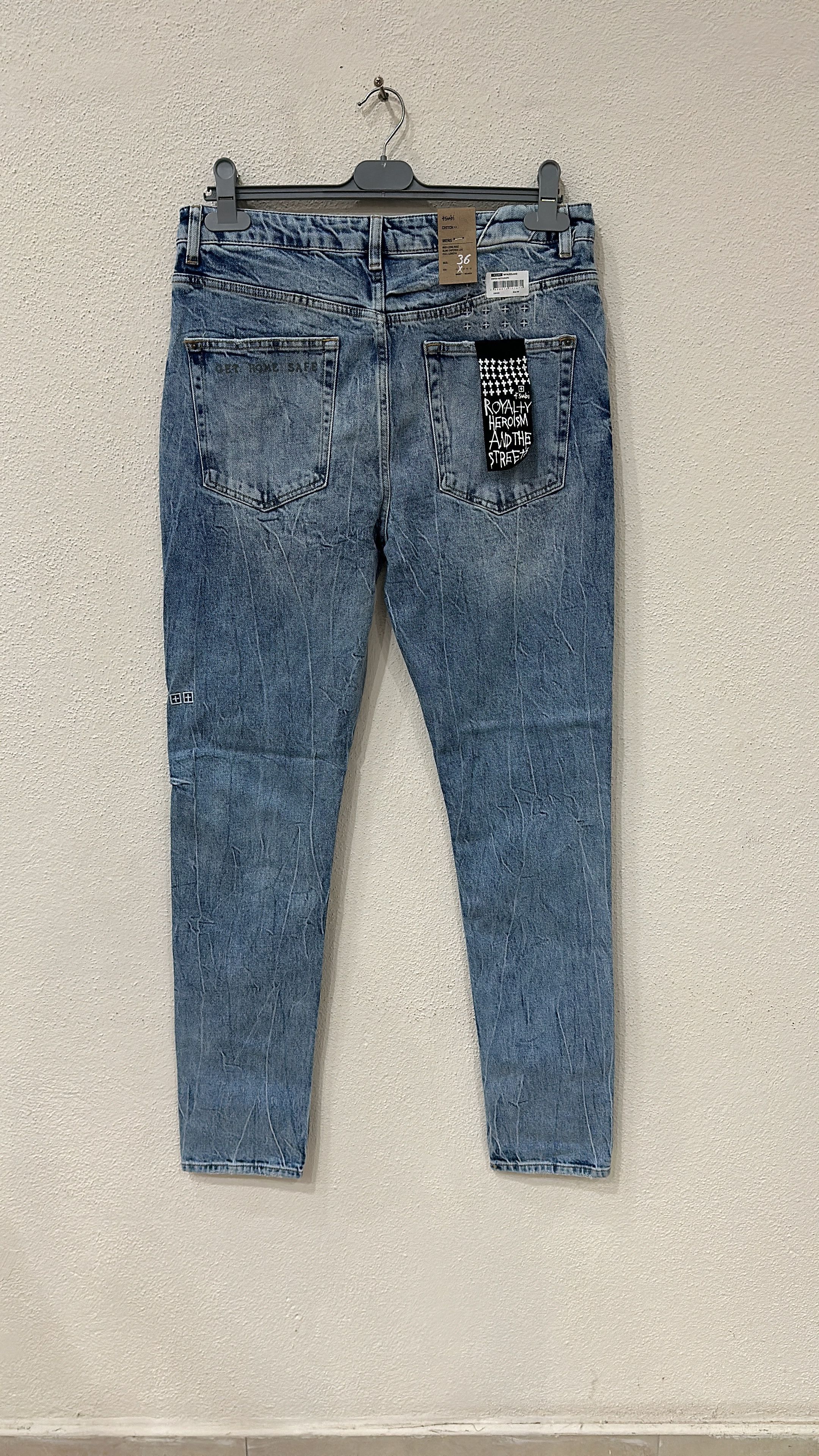 Ksubi Ksubi Chitch Get Home Safe Size 36 Blue Size US 36 / EU 52 - 1 Thumbnail