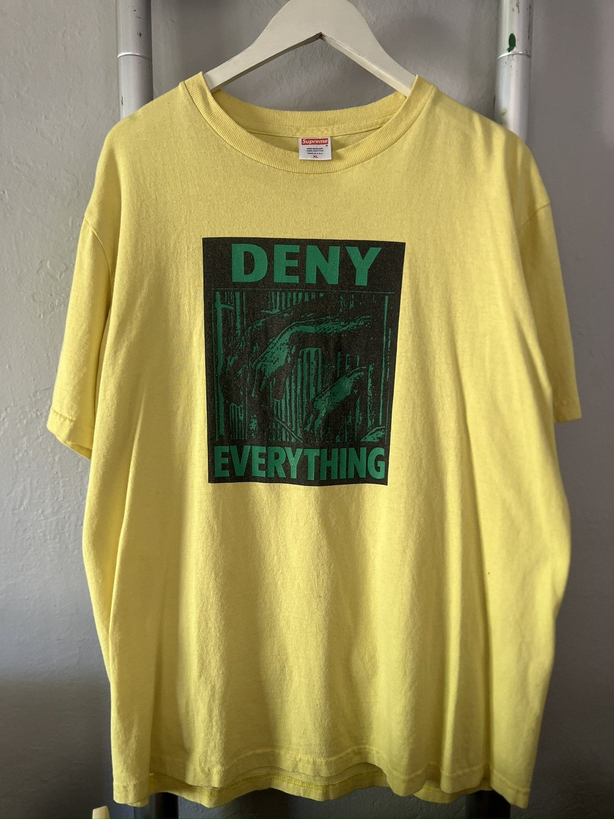 Supreme Rare Supreme ‘Deny Everything’ SS07 Tee Size US XL / EU 56 / 4 - 1 Thumbnail
